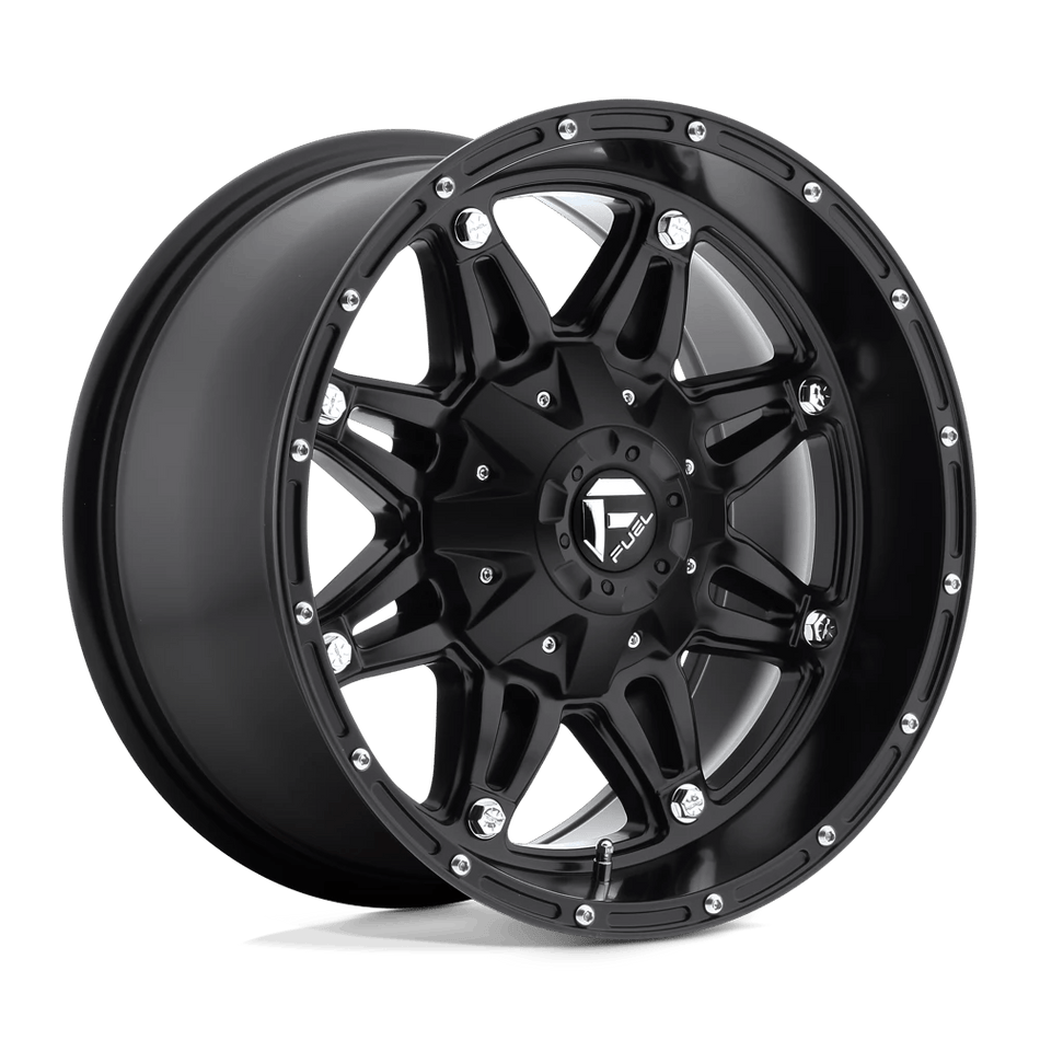 Fuel 1PC D531 HOSTAGE 17x9 ET-12 6x114.3/5.5 Matte Black