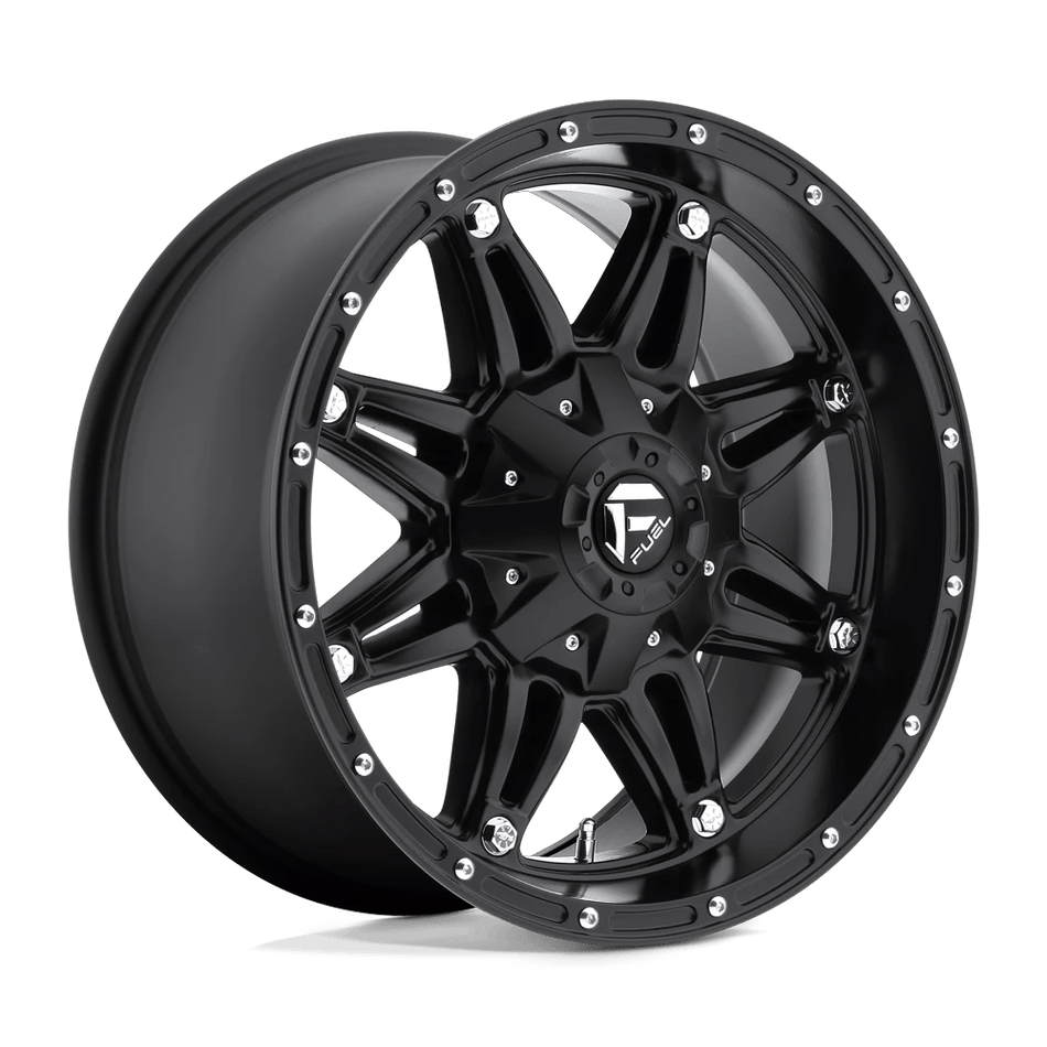 Fuel 1PC D531 HOSTAGE 17x9 ET1 8x165.1 Matte Black