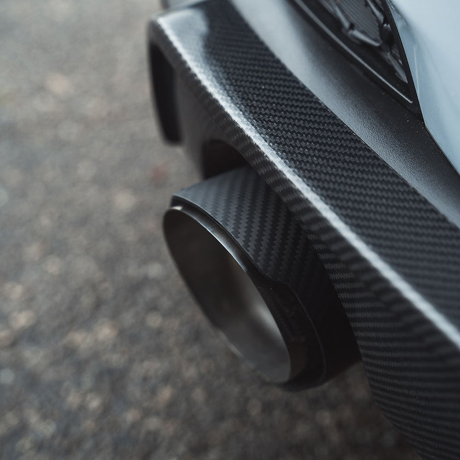 HYUNDAI I30N CARBON FIBRE EXHAUST TIPS