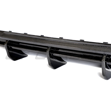 HYUNDAI i30N CARBON FIBRE DIFFUSER (FACELIFT) - CT DESIGN-Diffuser-CT CARBON-CT Carbon - High-quality carbon fiber and gloss black aerodynamic parts for premium sports and luxury vehicles.