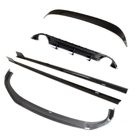 HYUNDAI i30N CARBON FIBRE KIT (FACELIFT) - CT DESIGN-Kit-CT CARBON-CT Carbon - High-quality carbon fiber and gloss black aerodynamic parts for premium sports and luxury vehicles.