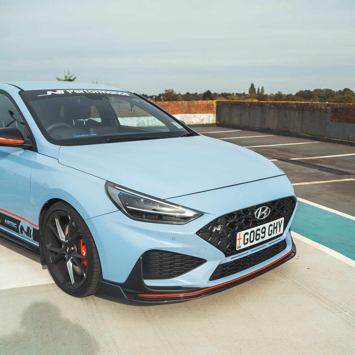 HYUNDAI i30N CARBON FIBRE KIT (FACELIFT) - CT DESIGN-Kit-CT CARBON-CT Carbon - High-quality carbon fiber and gloss black aerodynamic parts for premium sports and luxury vehicles.