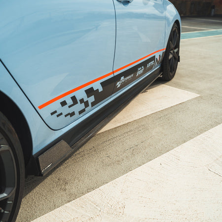 HYUNDAI i30N CARBON FIBRE KIT (FACELIFT) - CT DESIGN-Kit-CT CARBON-CT Carbon - High-quality carbon fiber and gloss black aerodynamic parts for premium sports and luxury vehicles.