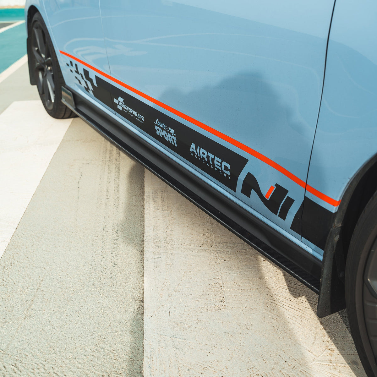 HYUNDAI i30N CARBON FIBRE KIT (FACELIFT) - CT DESIGN-Kit-CT CARBON-CT Carbon - High-quality carbon fiber and gloss black aerodynamic parts for premium sports and luxury vehicles.