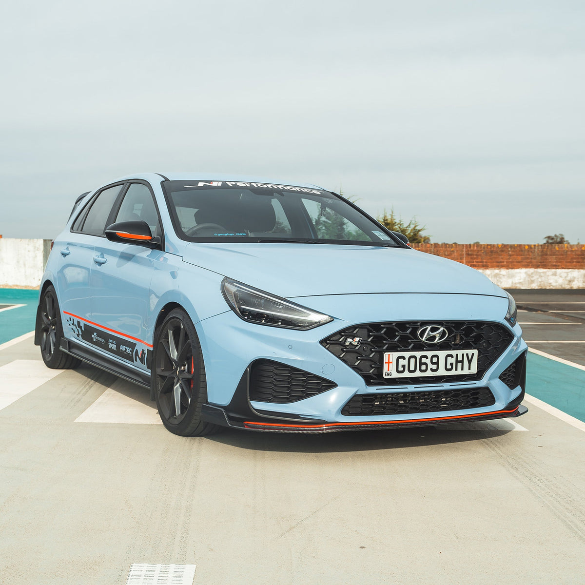 HYUNDAI i30N CARBON FIBRE KIT (FACELIFT) - CT DESIGN-Kit-CT CARBON-CT Carbon - High-quality carbon fiber and gloss black aerodynamic parts for premium sports and luxury vehicles.