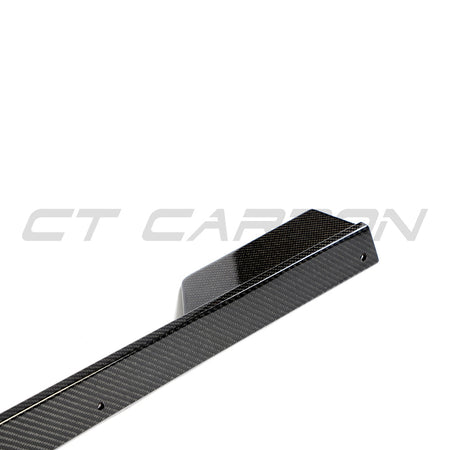 HYUNDAI i30N CARBON FIBRE SIDE SKIRTS - CT DESIGN-Side Skirts-CT CARBON-CT Carbon - High-quality carbon fiber and gloss black aerodynamic parts for premium sports and luxury vehicles.
