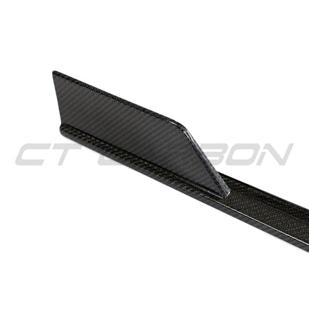 HYUNDAI i30N CARBON FIBRE SIDE SKIRTS - CT DESIGN-Side Skirts-CT CARBON-CT Carbon - High-quality carbon fiber and gloss black aerodynamic parts for premium sports and luxury vehicles.