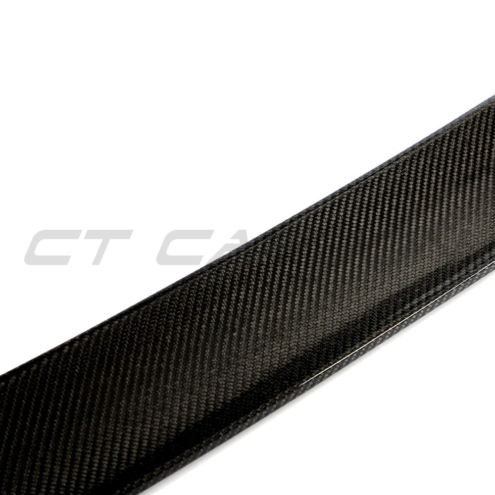 HYUNDAI i30N CARBON FIBRE SPOILER - CT DESIGN-Spoiler-CT CARBON-CT Carbon - High-quality carbon fiber and gloss black aerodynamic parts for premium sports and luxury vehicles.