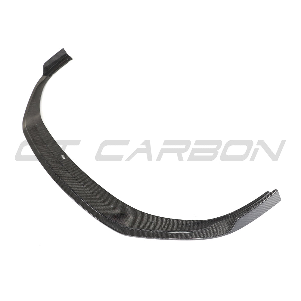 HYUNDAI i30N FRONT CARBON FIBRE SPLITTER (PRE-FACELIFT) - CT DESIGN-Splitter-CT CARBON-CT Carbon - High-quality carbon fiber and gloss black aerodynamic parts for premium sports and luxury vehicles.