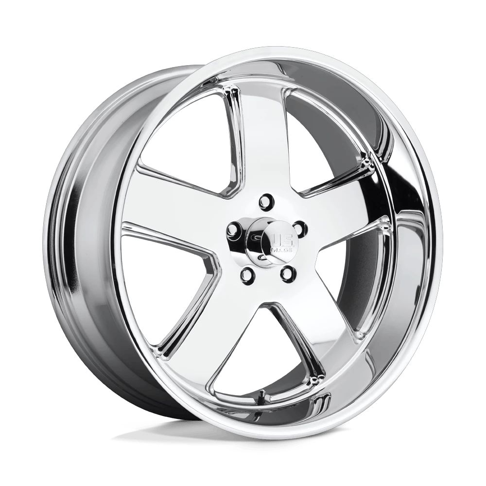 US Mag 1PC U116 HUSTLER 20x9.5 ET1 5x127 Chrome
