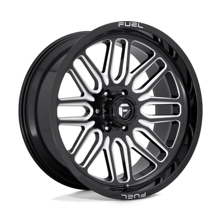 Fuel 1PC D662 IGNITE 22x12 ET-43 8x165.1 Gloss Black Milled