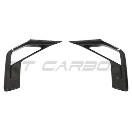 BMW X3M/X4M F97/F98 LCI 2022+ CARBON FIBRE FRONT BUMPER TRIM-Accessories-CT CARBON-CT Carbon - High-quality carbon fiber and gloss black aerodynamic parts for premium sports and luxury vehicles.