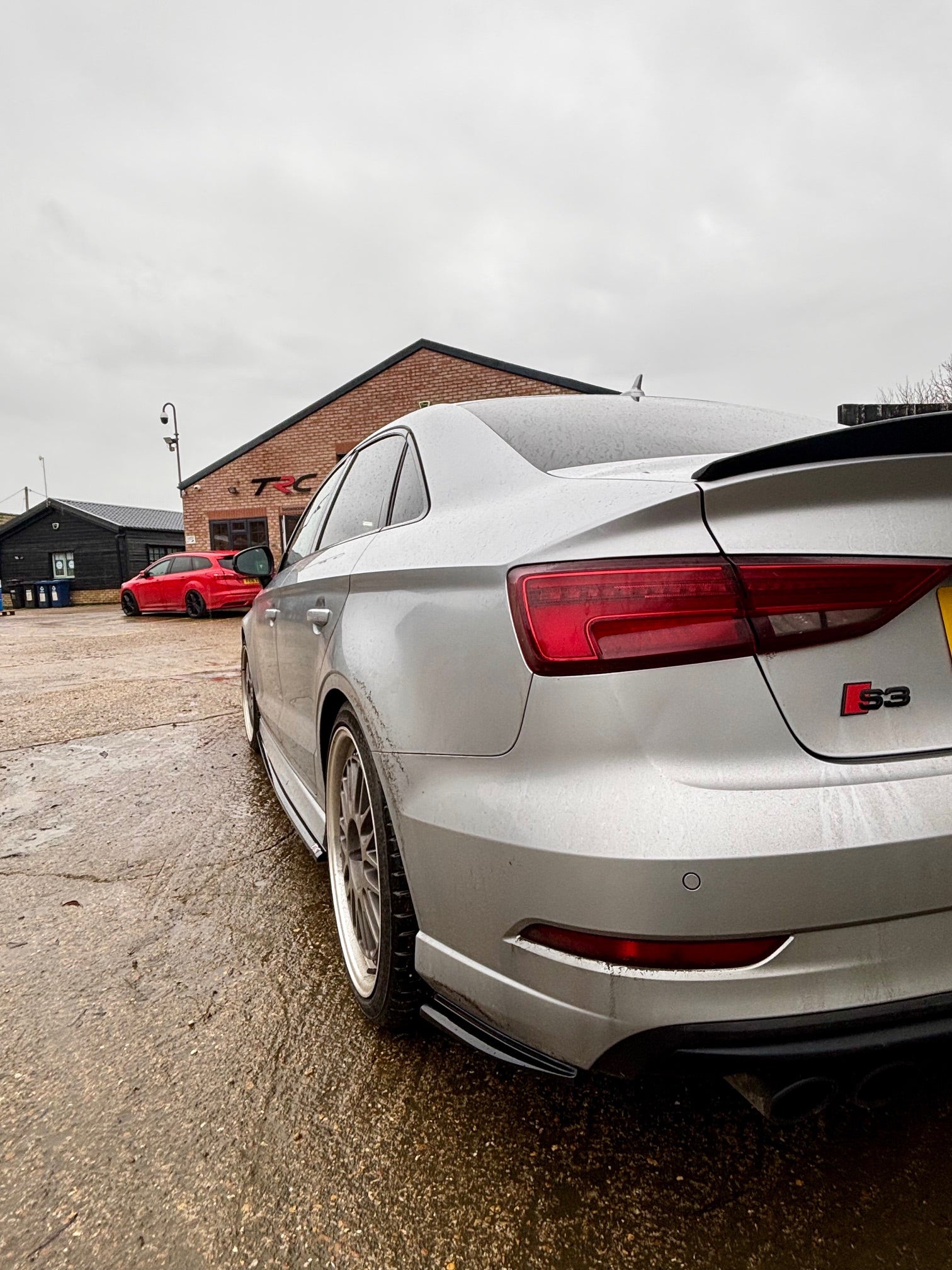 Audi S3 8V Facelift Saloon - Rear Spats