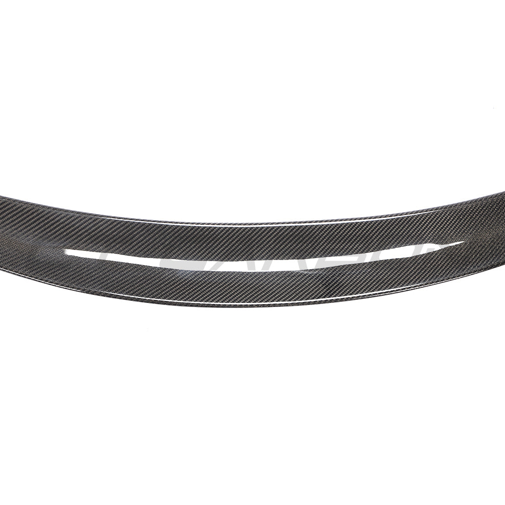 TESLA MODEL 3 2017-2023 CARBON FIBRE SPOILER - V3-Spoiler-CT CARBON-CT Carbon - High-quality carbon fiber and gloss black aerodynamic parts for premium sports and luxury vehicles.