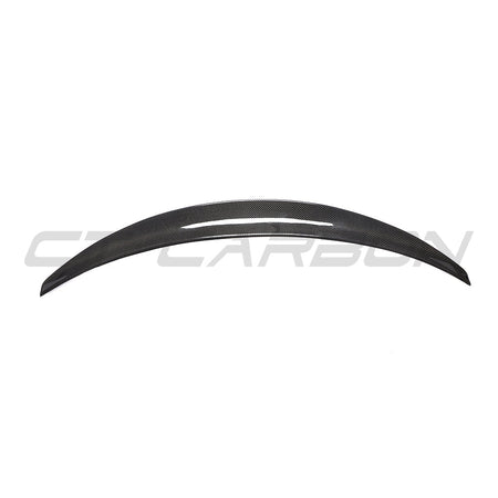 TESLA MODEL 3 2017-2023 CARBON FIBRE SPOILER - V3-Spoiler-CT CARBON-CT Carbon - High-quality carbon fiber and gloss black aerodynamic parts for premium sports and luxury vehicles.
