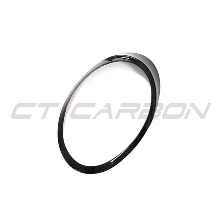 PORSCHE 991 911 2012-2021 CARBON FIBRE HEADLIGHT EYEBROWS-Accessories-CT CARBON-CT Carbon - High-quality carbon fiber and gloss black aerodynamic parts for premium sports and luxury vehicles.