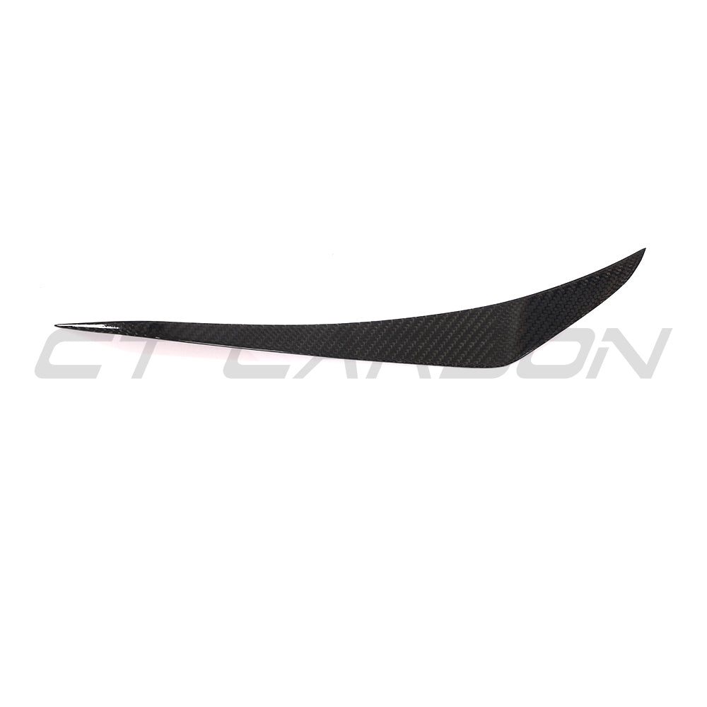 PORSCHE 911 991.1 2013-2016 TURBO CARBON FIBRE CANARDS-Accessories-CT CARBON-CT Carbon - High-quality carbon fiber and gloss black aerodynamic parts for premium sports and luxury vehicles.