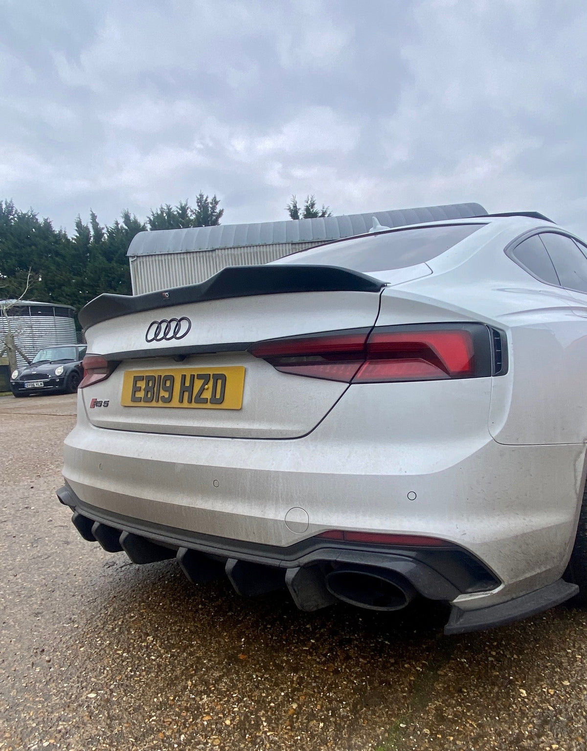 Audi RS5 B9 Sportback - Rear Diffuser Extensions