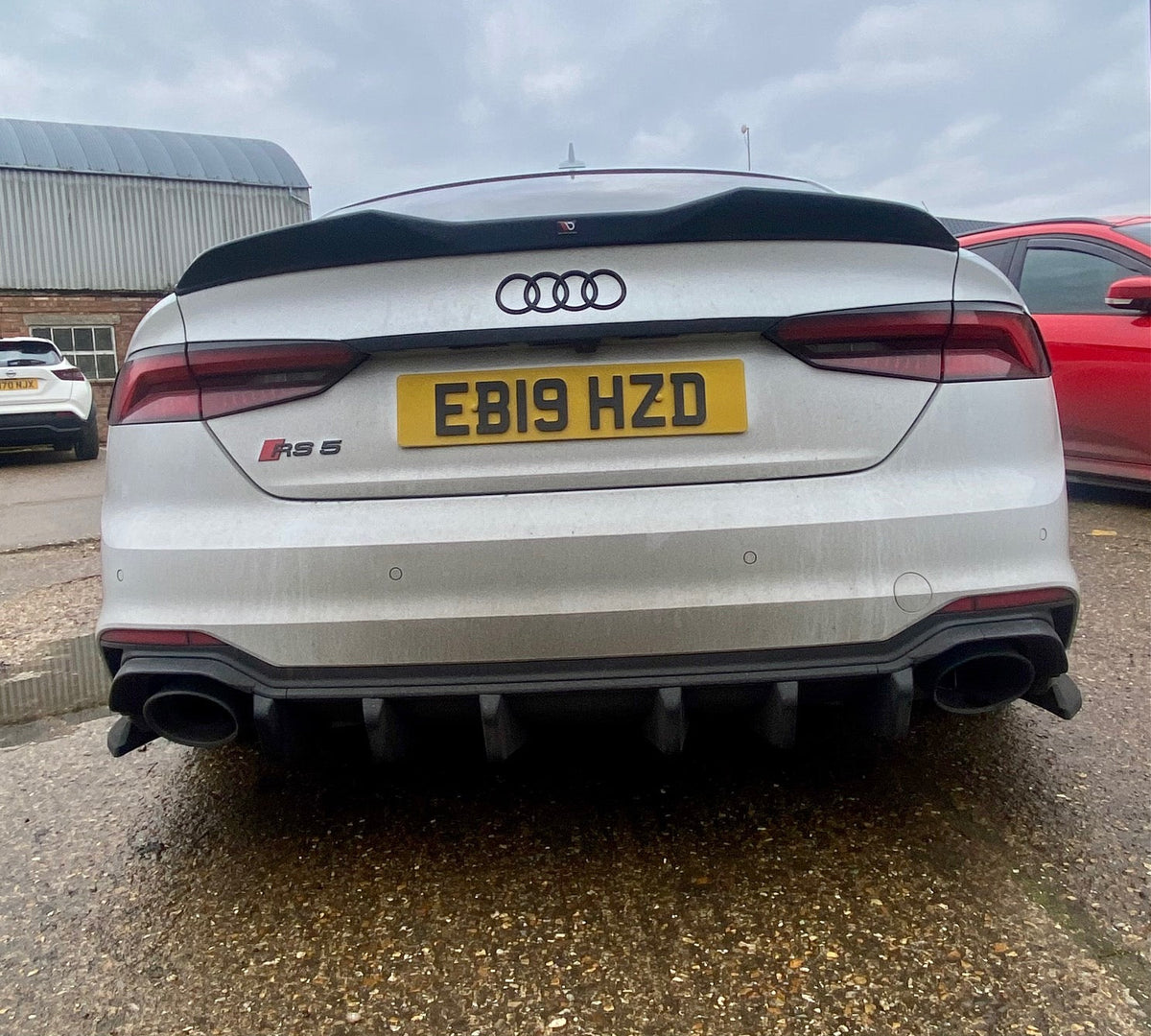 Audi RS5 B9 Sportback - Set of 6 Diffuser Fins