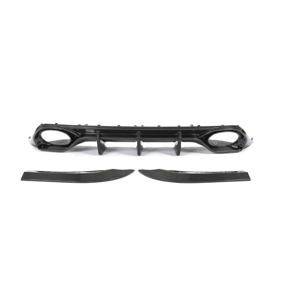 AUDI RS3 8Y 2022-2024 SALOON CARBON FIBRE DIFFUSER - CT DESIGN