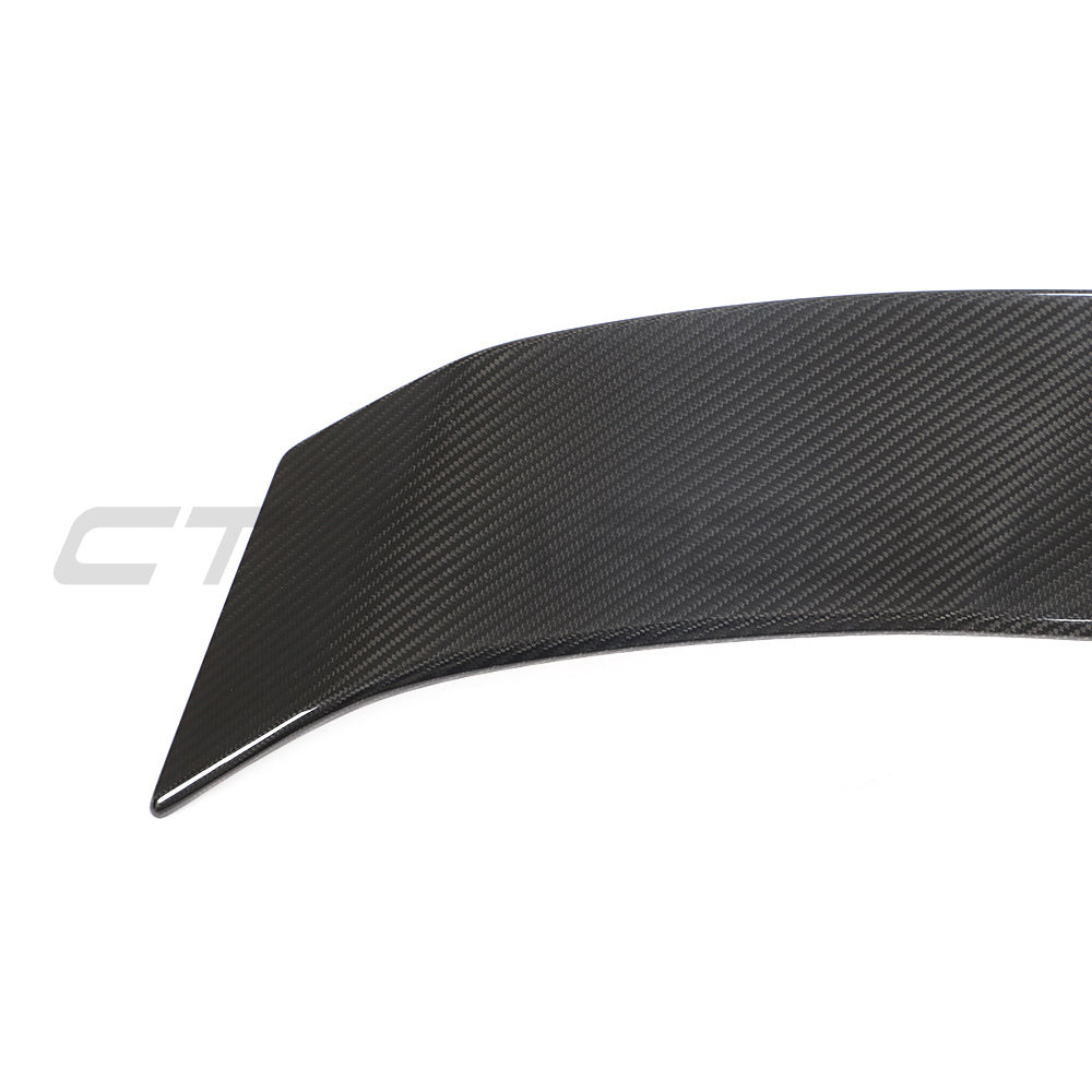 PORSCHE 911 991.2 GTS/CARRERA/ TARGA 2017-2019 CARBON FIBRE SPOILER-Spoiler-CT CARBON-CT Carbon - High-quality carbon fiber and gloss black aerodynamic parts for premium sports and luxury vehicles.