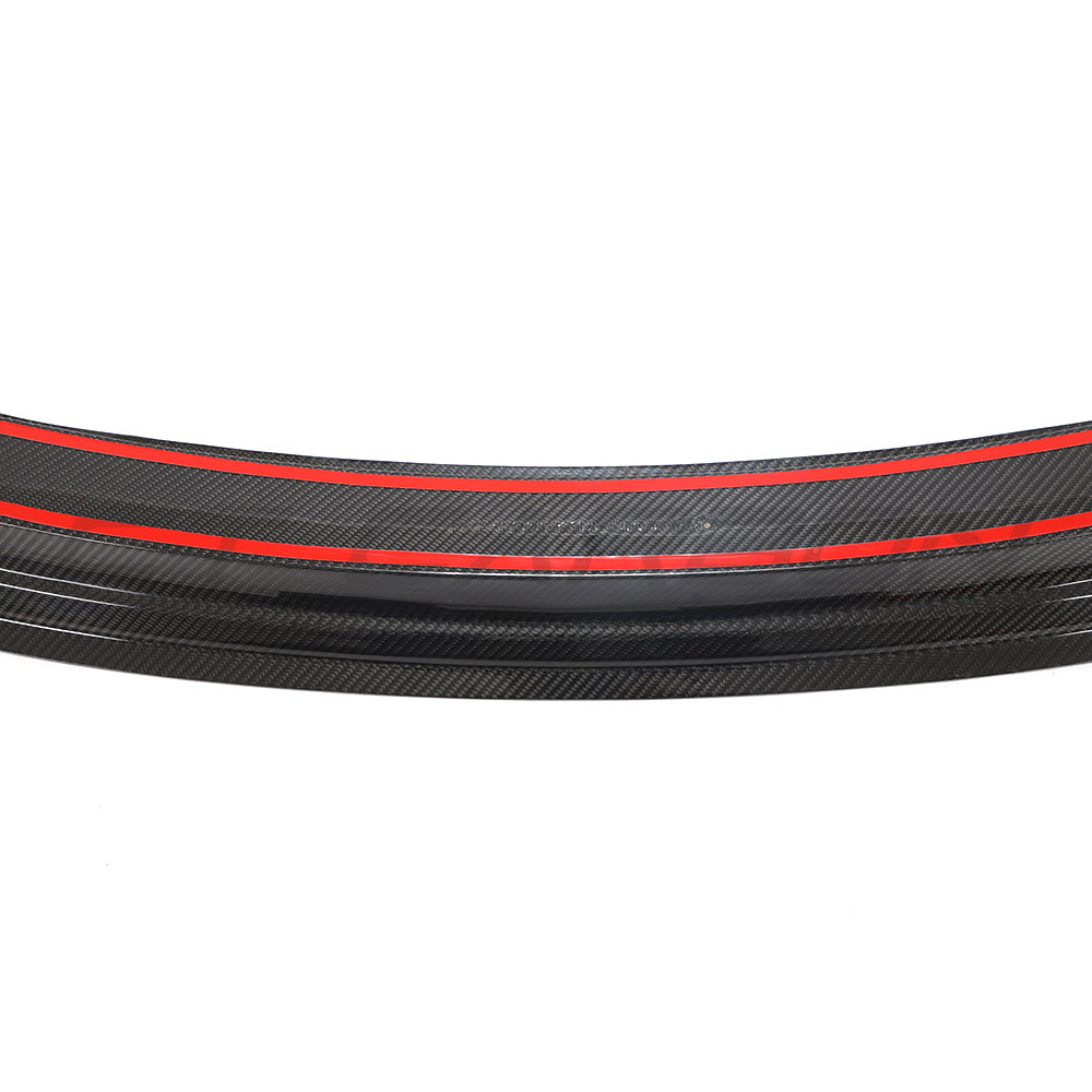 PORSCHE 911 991.2 GTS/CARRERA/ TARGA 2017-2019 CARBON FIBRE SPOILER-Spoiler-CT CARBON-CT Carbon - High-quality carbon fiber and gloss black aerodynamic parts for premium sports and luxury vehicles.