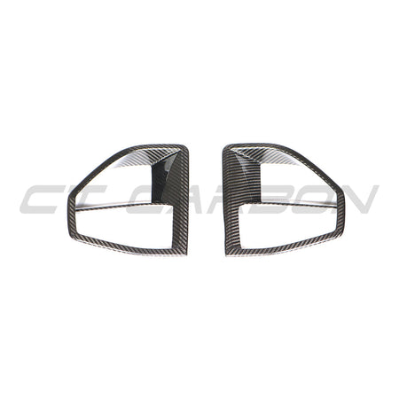 BMW G05 X5 2019-2023 CARBON FIBRE FRONT VENT ADD ON-Accessories-CT CARBON-CT Carbon - High-quality carbon fiber and gloss black aerodynamic parts for premium sports and luxury vehicles.
