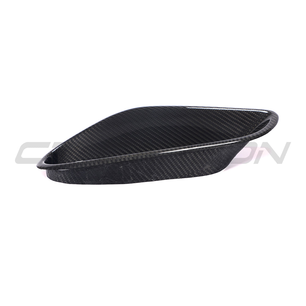 PORSCHE 911 991 2013-2019 TURBO CARBON FIBRE AIR INTAKES-Accessories-CT CARBON-CT Carbon - High-quality carbon fiber and gloss black aerodynamic parts for premium sports and luxury vehicles.
