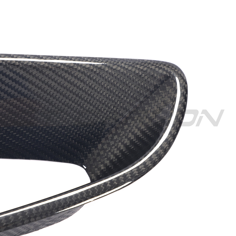 PORSCHE 911 991 2013-2019 TURBO CARBON FIBRE AIR INTAKES-Accessories-CT CARBON-CT Carbon - High-quality carbon fiber and gloss black aerodynamic parts for premium sports and luxury vehicles.