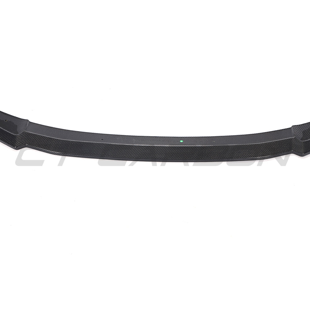 AUDI RS6 C7/C7.5 2013-2018 CARBON FIBRE SPLITTER-Splitter-CT CARBON-CT Carbon - High-quality carbon fiber and gloss black aerodynamic parts for premium sports and luxury vehicles.