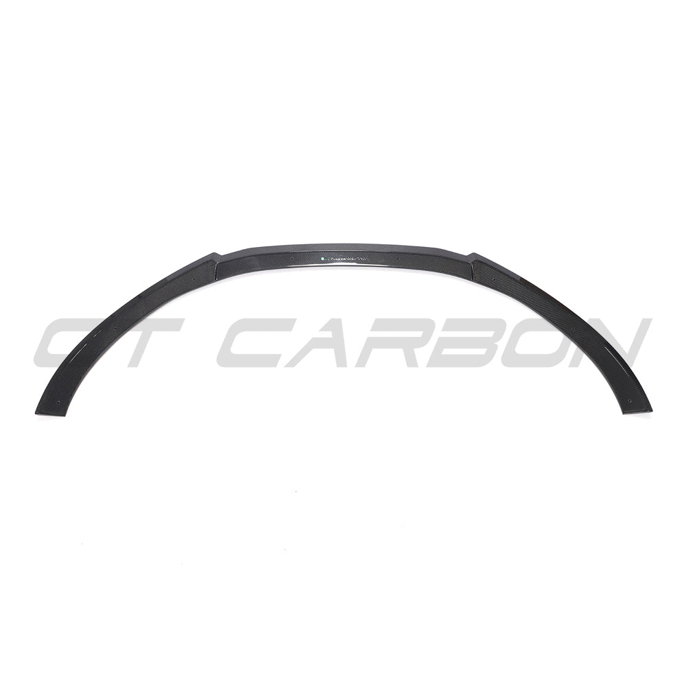 AUDI RS6 C7/C7.5 2013-2018 CARBON FIBRE SPLITTER-Splitter-CT CARBON-CT Carbon - High-quality carbon fiber and gloss black aerodynamic parts for premium sports and luxury vehicles.