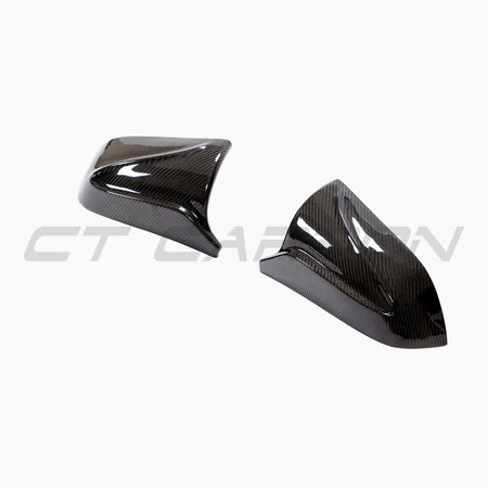 TESLA MODEL 3 2017+ CARBON FIBRE MIRRORS - V2-Accessories-CT CARBON-CT Carbon - High-quality carbon fiber and gloss black aerodynamic parts for premium sports and luxury vehicles.