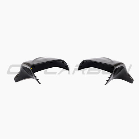 TESLA MODEL 3 2017+ CARBON FIBRE MIRRORS - V2-Accessories-CT CARBON-CT Carbon - High-quality carbon fiber and gloss black aerodynamic parts for premium sports and luxury vehicles.