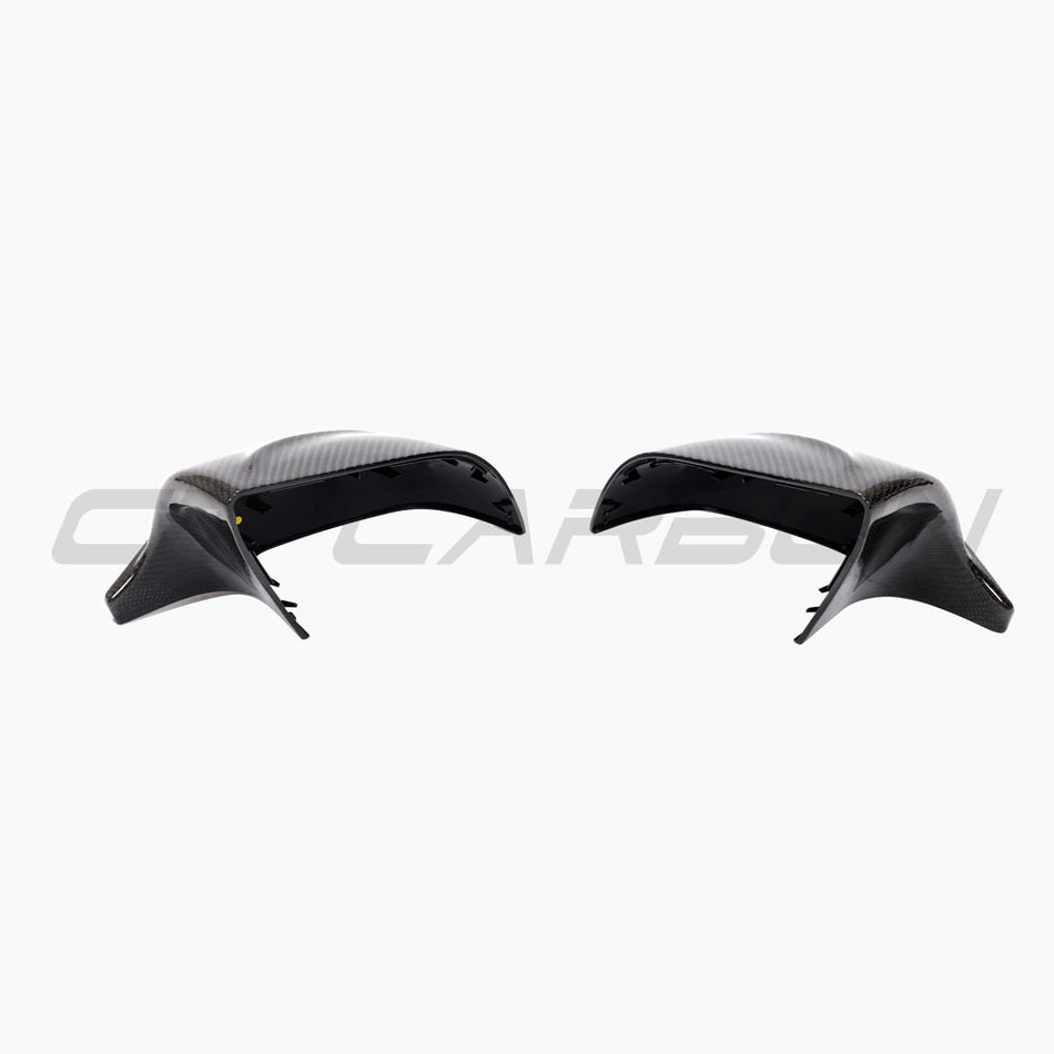 TESLA MODEL 3 2017+ CARBON FIBRE MIRRORS - V2-Accessories-CT CARBON-CT Carbon - High-quality carbon fiber and gloss black aerodynamic parts for premium sports and luxury vehicles.