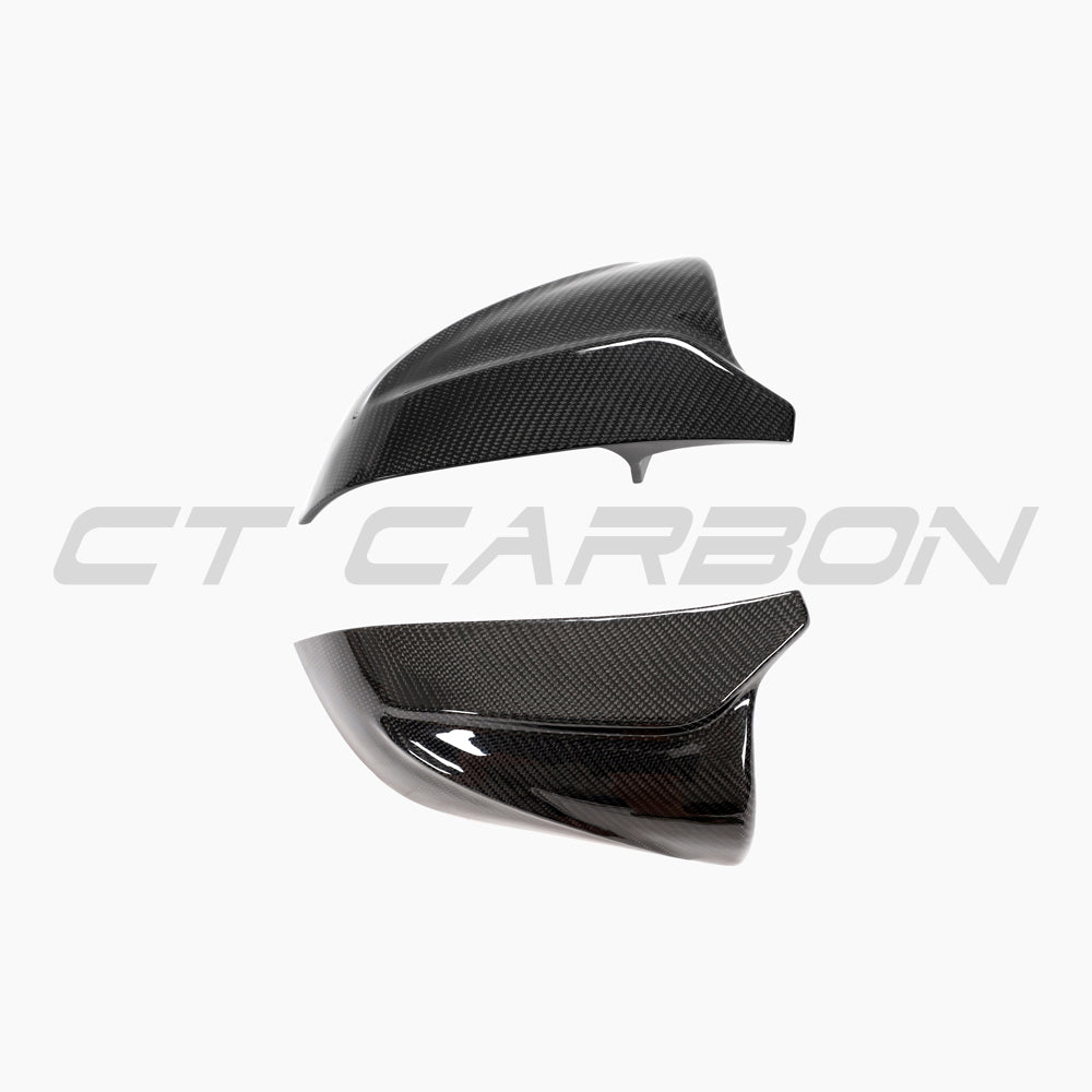 TESLA MODEL 3 2017+ CARBON FIBRE MIRRORS - V2-Accessories-CT CARBON-CT Carbon - High-quality carbon fiber and gloss black aerodynamic parts for premium sports and luxury vehicles.