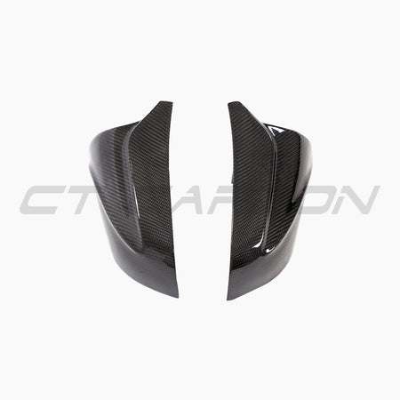 TESLA MODEL 3 2017+ CARBON FIBRE MIRRORS - V2-Accessories-CT CARBON-CT Carbon - High-quality carbon fiber and gloss black aerodynamic parts for premium sports and luxury vehicles.
