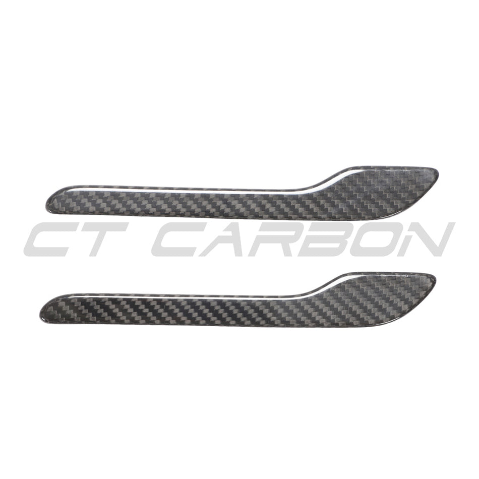 TESLA MODEL 3 & Y 2017+ CARBON FIBRE HANDLE COVERS