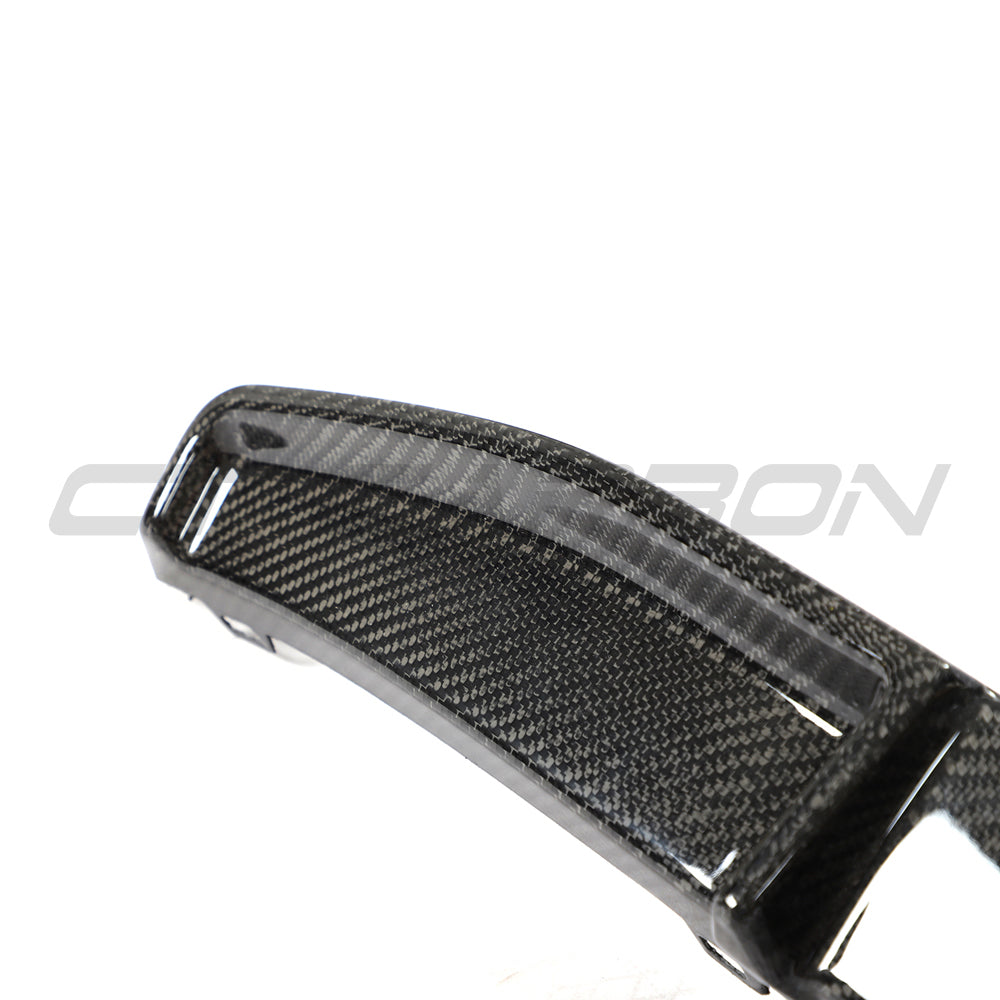 BMW 4 SERIES 2020+ G22/G23 CARBON FIBRE DIFFUSER - LOWER-Diffuser-CT CARBON-CT Carbon - High-quality carbon fiber and gloss black aerodynamic parts for premium sports and luxury vehicles.