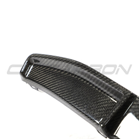 BMW 4 SERIES 2020+ G22/G23 CARBON FIBRE DIFFUSER - LOWER-Diffuser-CT CARBON-CT Carbon - High-quality carbon fiber and gloss black aerodynamic parts for premium sports and luxury vehicles.