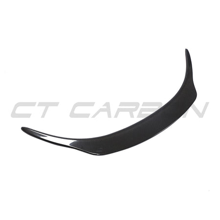 TOYOTA SUPRA 2019+ A90 CARBON FIBRE SPOILER - V3-Spoiler-CT CARBON-CT Carbon - High-quality carbon fiber and gloss black aerodynamic parts for premium sports and luxury vehicles.