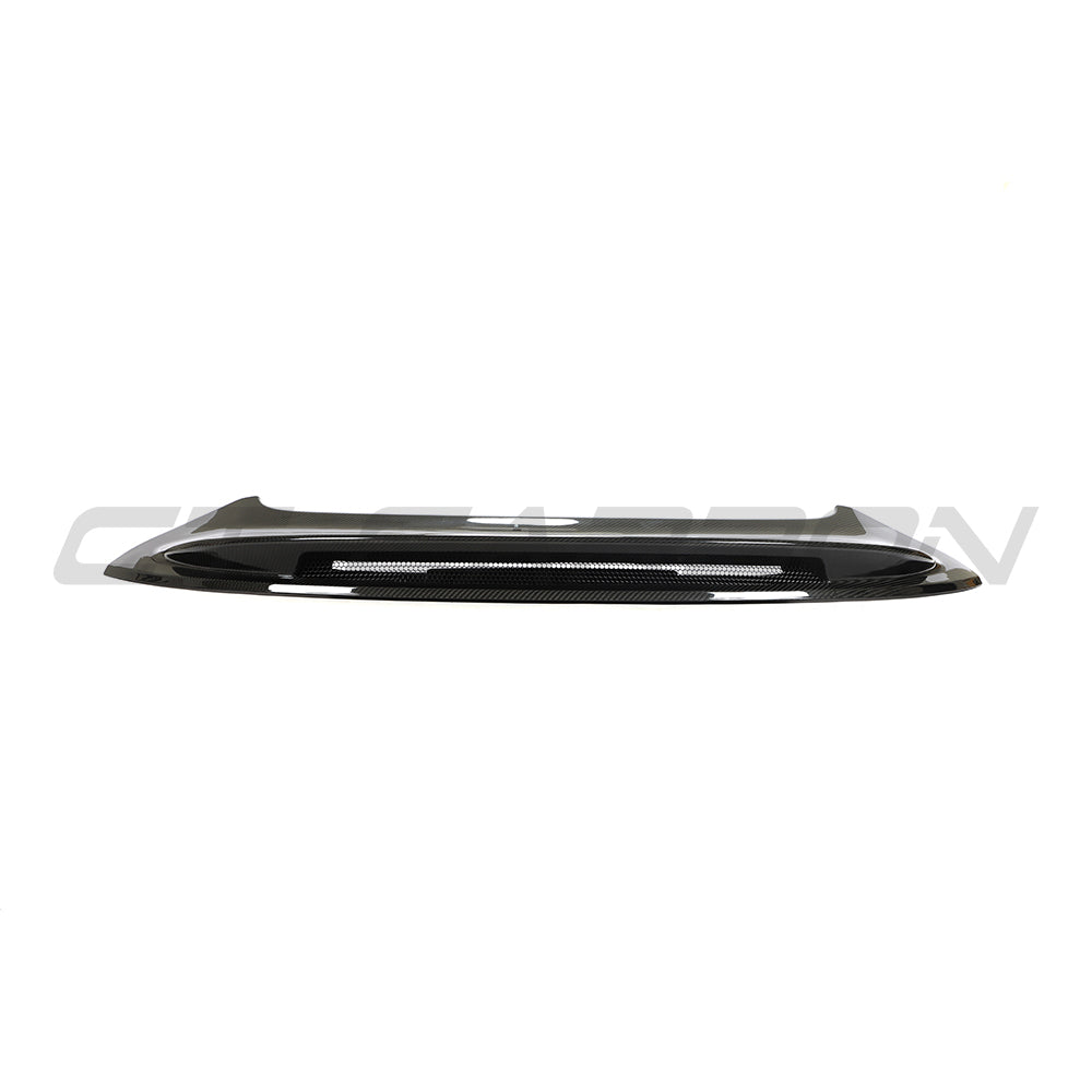 PORSCHE 992 CARRERA/GTS/TARGA 2018+ CARBON FIBRE REPLACEMENT DUCKTAIL SPOILER-Spoiler-CT CARBON-CT Carbon - High-quality carbon fiber and gloss black aerodynamic parts for premium sports and luxury vehicles.