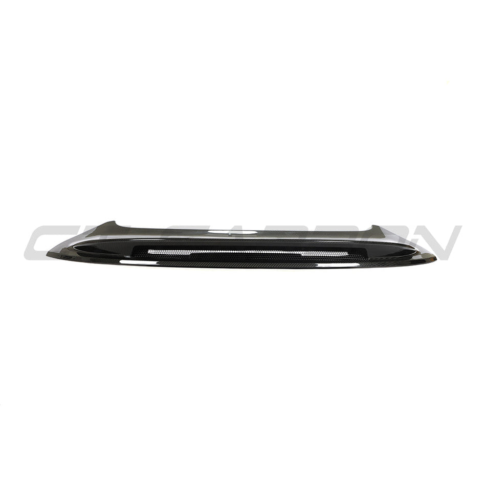 PORSCHE 992 CARRERA/GTS/TARGA 2018+ CARBON FIBRE REPLACEMENT DUCKTAIL SPOILER-Spoiler-CT CARBON-CT Carbon - High-quality carbon fiber and gloss black aerodynamic parts for premium sports and luxury vehicles.
