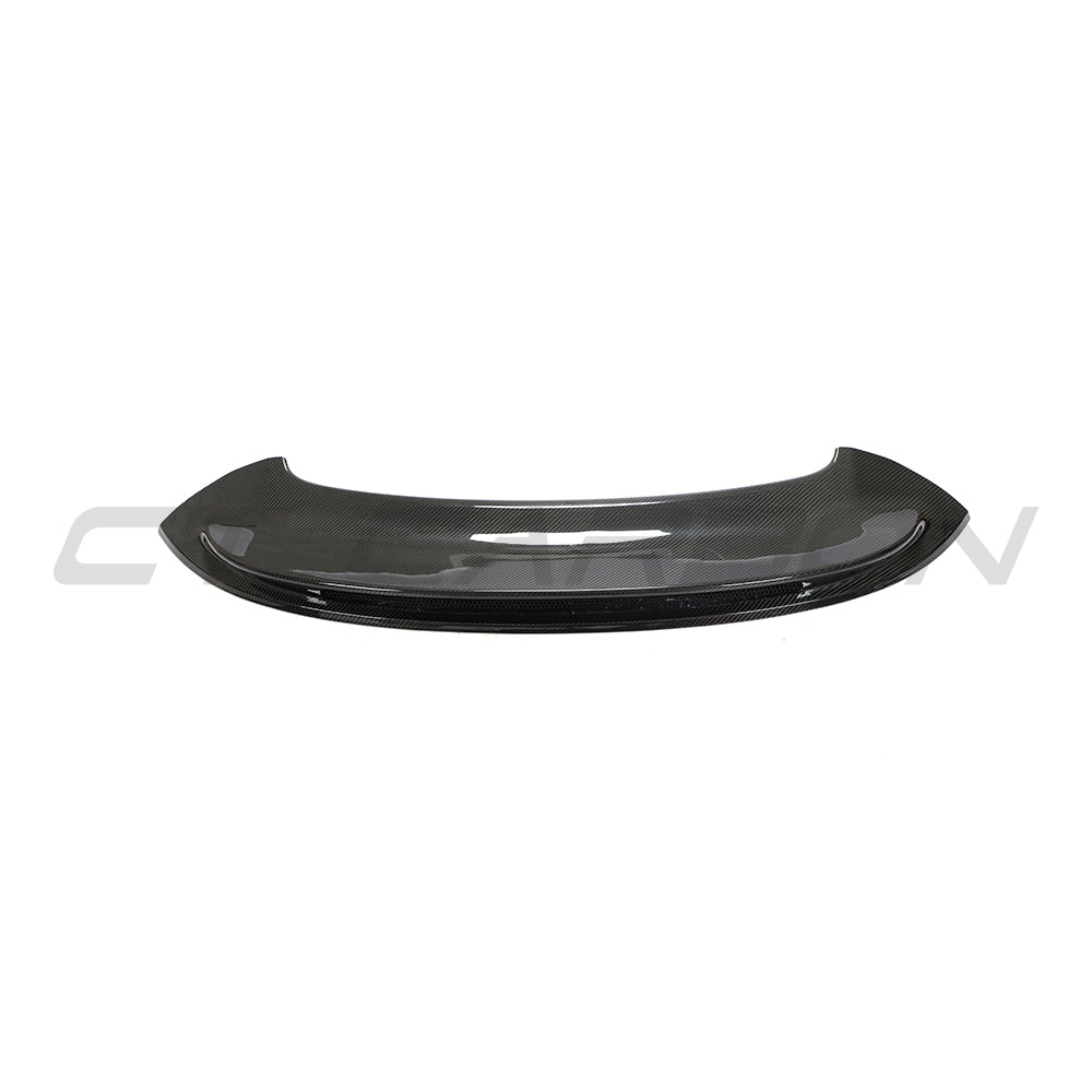 PORSCHE 992 CARRERA/GTS/TARGA 2018+ CARBON FIBRE REPLACEMENT DUCKTAIL SPOILER-Spoiler-CT CARBON-CT Carbon - High-quality carbon fiber and gloss black aerodynamic parts for premium sports and luxury vehicles.
