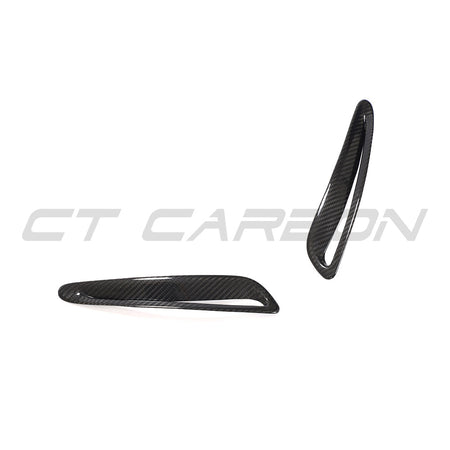 TOYOTA SUPRA 2019+ A90 CARBON FIBRE HOOD/BONNET TRIM-Accessories-CT CARBON-CT Carbon - High-quality carbon fiber and gloss black aerodynamic parts for premium sports and luxury vehicles.