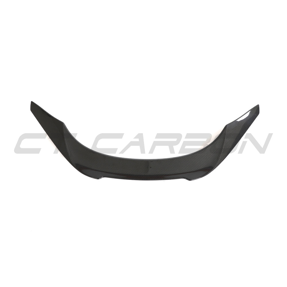 TOYOTA SUPRA 2019+ A90 CARBON FIBRE SPOILER - V2-Spoiler-CT CARBON-CT Carbon - High-quality carbon fiber and gloss black aerodynamic parts for premium sports and luxury vehicles.
