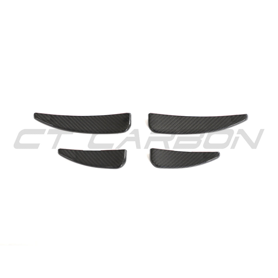 AUDI R8 V10 GEN 2.5 2020-2023 CARBON FIBRE FRONT CANARDS