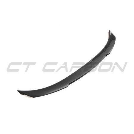 BMW G87 M2 / G42 2 SERIES 2022+ CARBON FIBRE SPOILER - V3-Spoiler-CT CARBON-CT Carbon - High-quality carbon fiber and gloss black aerodynamic parts for premium sports and luxury vehicles.