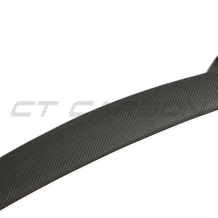 BMW G87 M2 / G42 2 SERIES 2022+ CARBON FIBRE SPOILER - V3-Spoiler-CT CARBON-CT Carbon - High-quality carbon fiber and gloss black aerodynamic parts for premium sports and luxury vehicles.