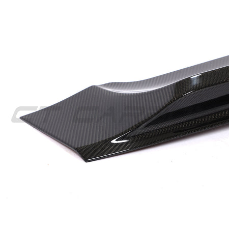 PORSCHE 911 991.2 GTS/CARRERA/ TARGA 2017-2019 CARBON FIBRE SPOILER V2-Spoiler-CT CARBON-CT Carbon - High-quality carbon fiber and gloss black aerodynamic parts for premium sports and luxury vehicles.