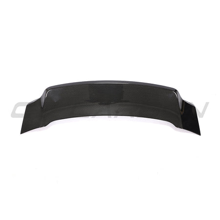 PORSCHE 911 991.2 GTS/CARRERA/ TARGA 2017-2019 CARBON FIBRE SPOILER V2-Spoiler-CT CARBON-CT Carbon - High-quality carbon fiber and gloss black aerodynamic parts for premium sports and luxury vehicles.